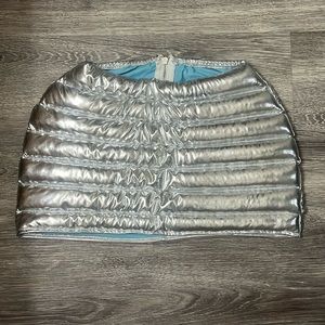 metallic skirt